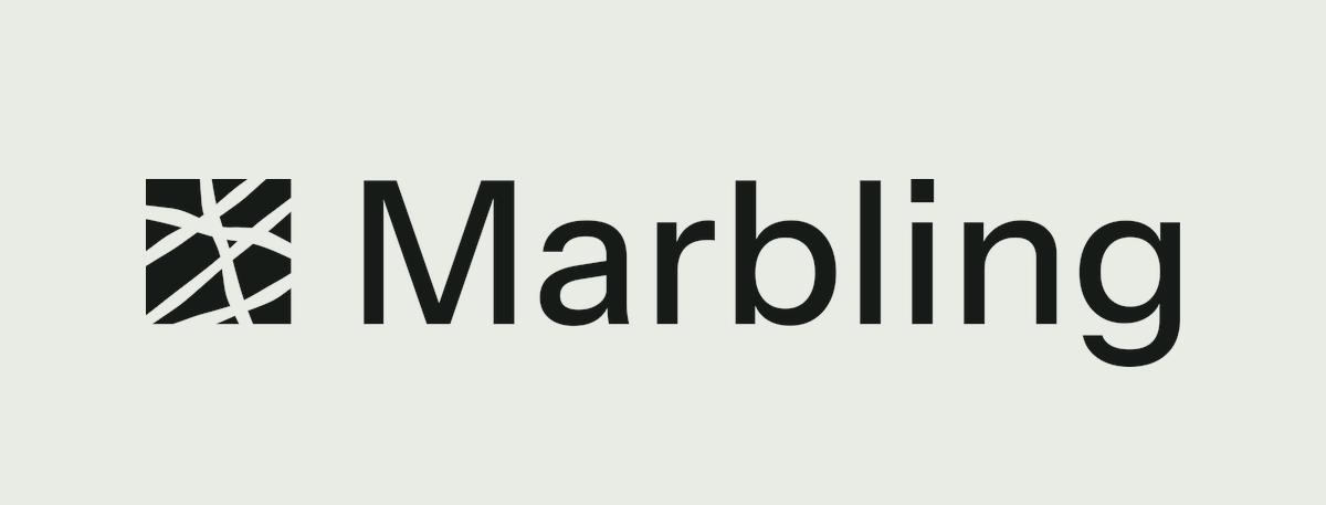 Marbling lockup, light ground